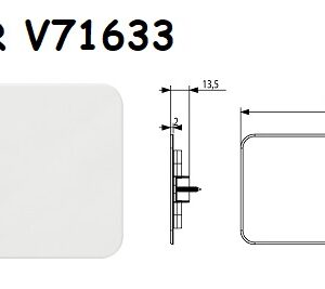 Tappo 503 incastro filomuro